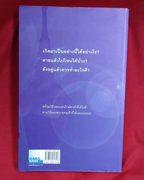 (ปิด69-)หนังสือเสียดายคนตายไม่ได้อ่าน กว้าง15xยาว23ซ.ม. หนา358หน้า (มือสองสภาพดี)