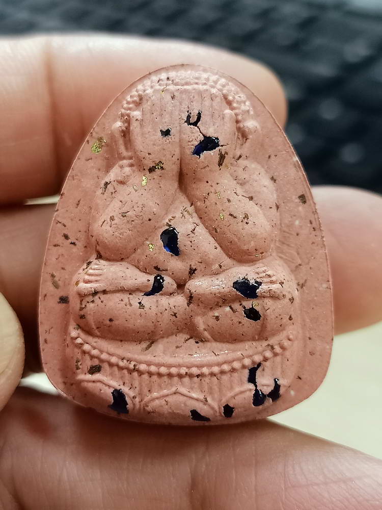 4-752 พระปิดตาจินดามณี รุ่นแรก หลวงปู่บุญมา โชติธัมโม สำนักสงฆ์เขาแก้วทอง ปราจีนบุรี 2568 กล่องเดิม