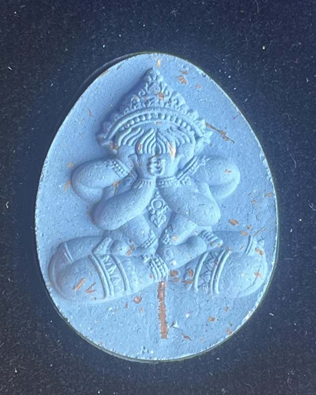 หลวงพ่อพัฒน์ ปุญฺญกาโม วัดห้วยด้วน จ.นครสวรรค์ รุ่น พระปิดตามหาจักรพรรดิ์ 100 ปี วัดสร้าง 