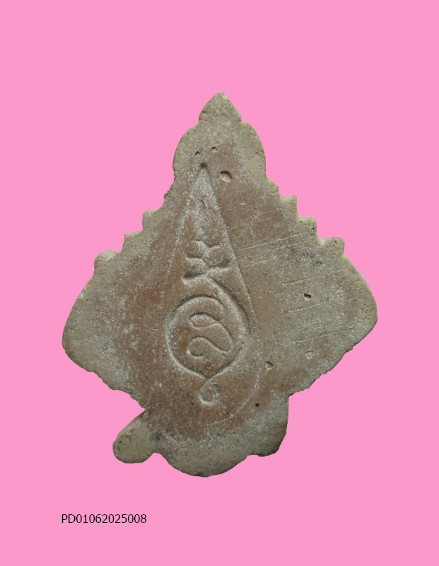 เศียรพระพิฆเนศ เนื้อผง หลังยันต์ ส