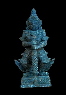 #ท้าวเวสสุวรรณ หลวงพ่อทอง วัดบ้านไร่ เนื้อสนิมเขียว 