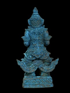 #ท้าวเวสสุวรรณ หลวงพ่อทอง วัดบ้านไร่ เนื้อสนิมเขียว 