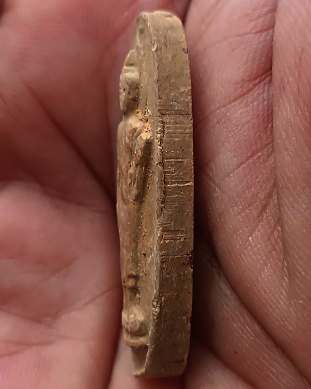 พระ 25 พุทธศตวรรษ เนื้อดินแร่ พิมพ์ร่มโพธิ์ร่มไทร พิมพ์นิยม หายากมาก