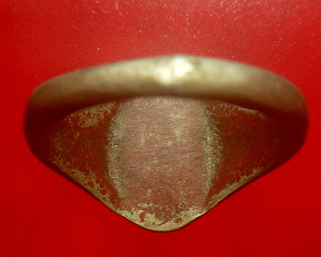 แหวน หัวเงินลงถม ตัวอัลปาก้า หลวงพ่อแพ วัดพิกุลทอง สิงห์บุรี