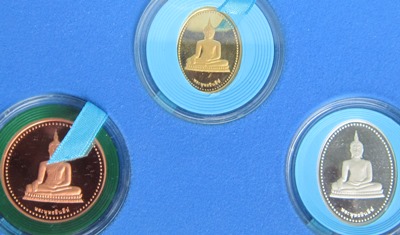 เหรียญพระพุทธชินสีห์ทองคำ99.9 วัดบวรนิเวศ