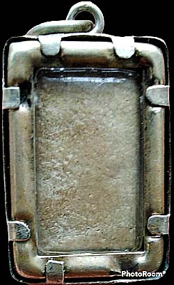 *พระผงมฤคทายวัน ปี๒๔๖๖ พิมพ์พุทธชินราชเล็ก หลังเรียบ หลวงปู่นาค วัดหัวหิน ปลุกเสก*