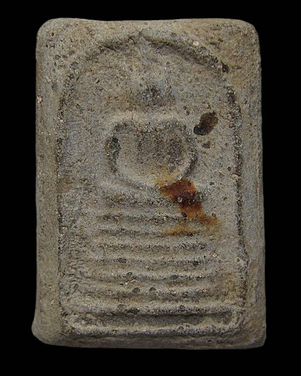 พระสมเด็จผงกระดูกผี อาจารย์หนู วัดโพธิ์ กทม. ล้อพิมพ์พระสมเด็จเกษไชโย ๗ ชั้น