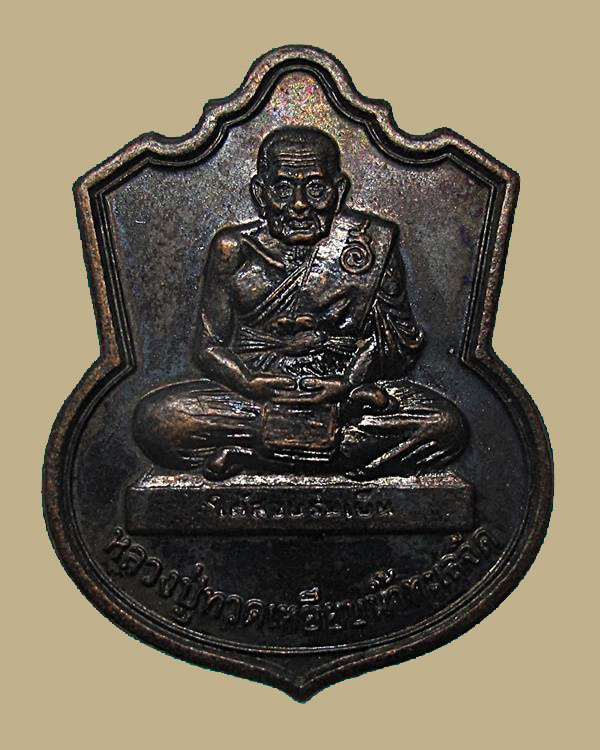 เหรียญพิทักษ์แดนใต้ หลวงปู่ทวด ใต้สงบร่มเย็น ปี ๒๕๔๘
