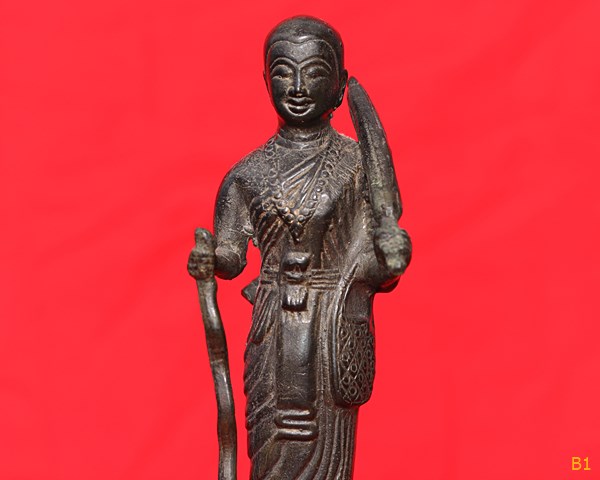 พระบูชาพระสีวลี พระบ้าน ก้นดินไทย