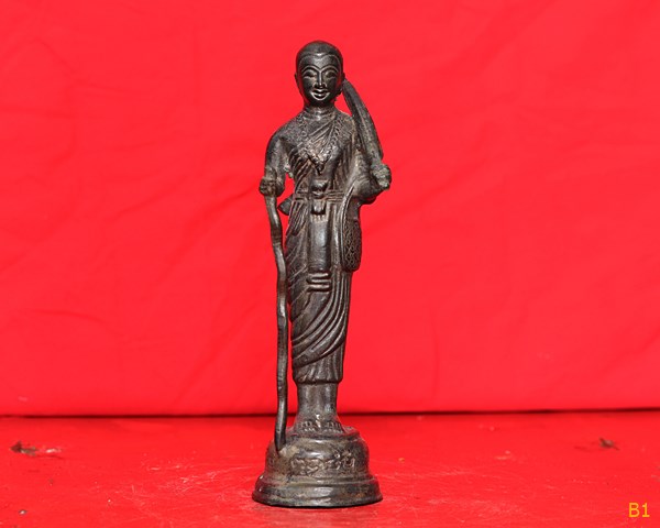 พระบูชาพระสีวลี พระบ้าน ก้นดินไทย