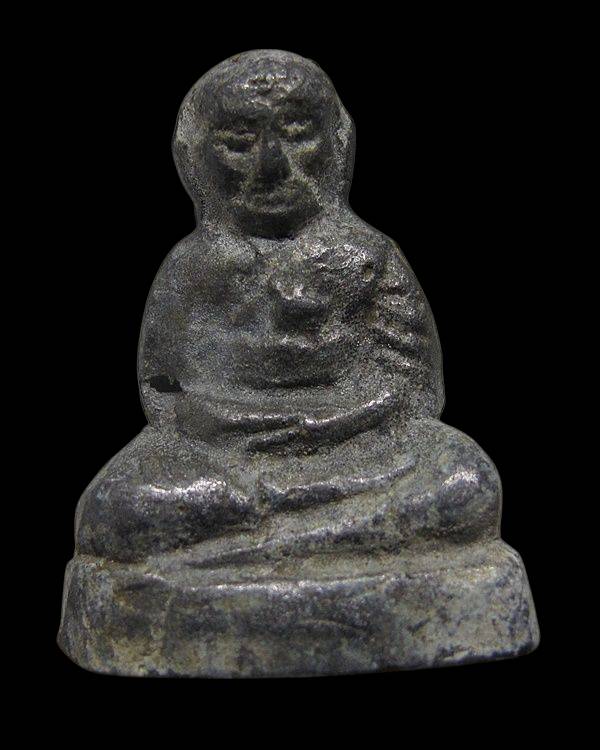 รูปหล่อหลวงพ่อไปล่ วัดกำแพง บางขุนเทียน กทม.รุ่นบรรจุอัฐิ ปี 2511 