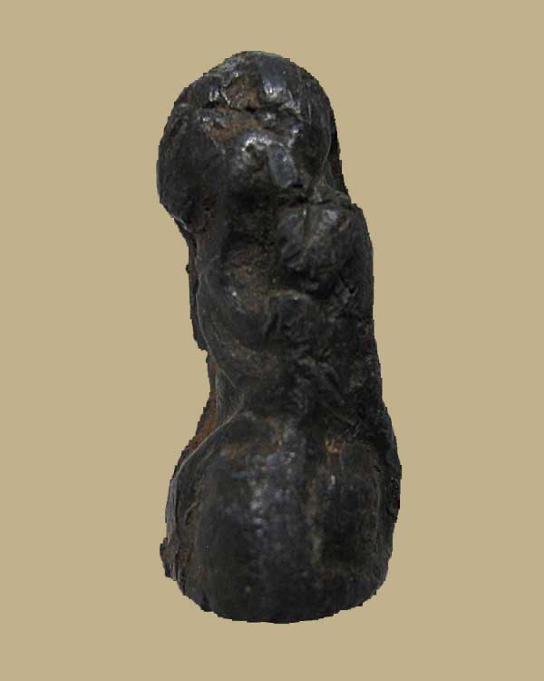  พระปิดตายาคูคำดี หรือหลวงปู่คำดี วัดทาดหลวงใต้ นครหลวงเวียงจันทร์ เนื้อชินตะกั่ว มีจาร