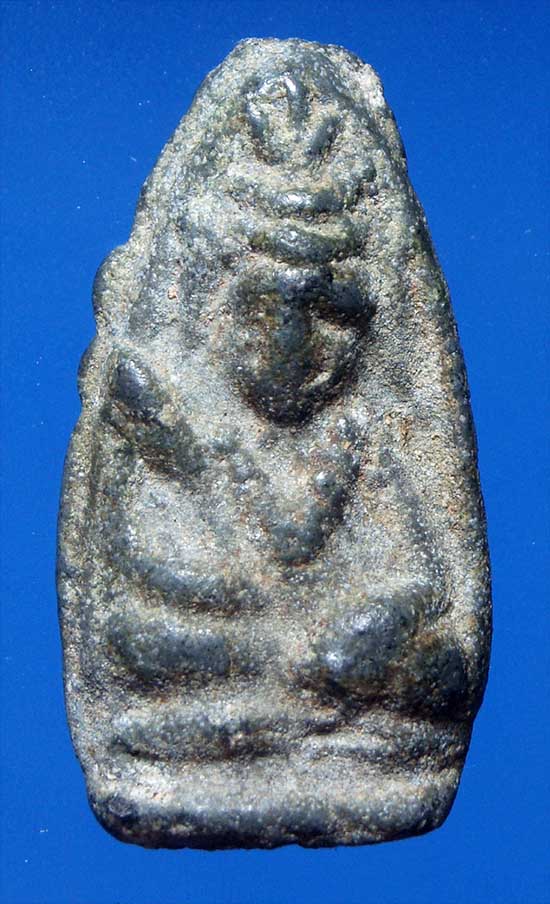 พระอุปคุต กรุวังบัว จ.เพชรบุรี เนื้อชินเขียว ติดรางวัลที่ 1