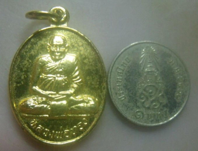 **เบาๆ**เหรียญหลวงพ่อทอง วัดป่ากอ อ.นาหม่อม จ.สงขลา**หลังหนุมานเชิญธง สวยๆ