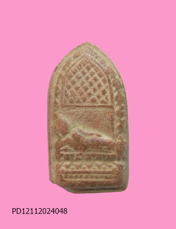 พระปางไสยาสน์ เนื้อดิน วัดกำแพง หลวงพ่อกวยปลุกเสก