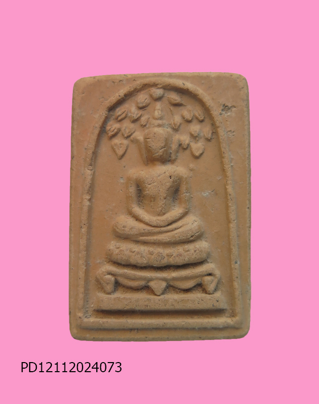 พระสมเด็จ ปรกโพธิ์ วัดโพธิ์ บางคล้า หลังใบโพธิ์ หลวงปู่ทิมร่วมเสก