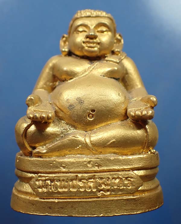 องค์กรรมการ สังกัจจายน์หล่อโบราณวัดเพชรสมุทรจัมโบ้ สวยกริ๊บ พ.ศ.๒๕๓๐ หายากมากกกก*72