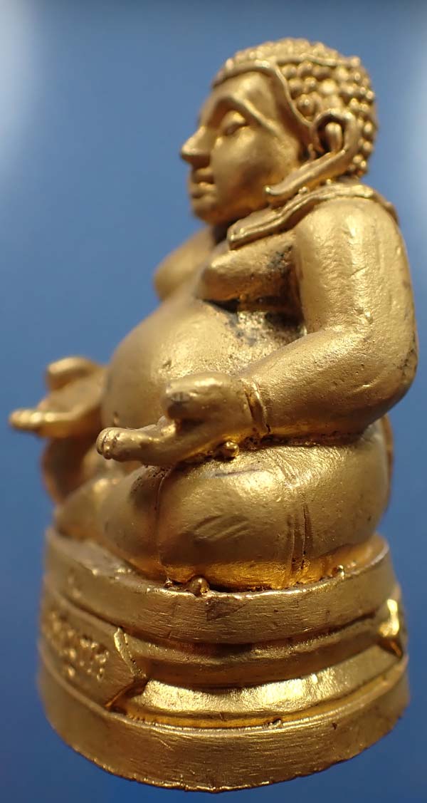 องค์กรรมการ สังกัจจายน์หล่อโบราณวัดเพชรสมุทรจัมโบ้ สวยกริ๊บ พ.ศ.๒๕๓๐ หายากมากกกก*72