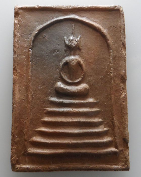 พระสมเด็จเนื้อดินเผา หลวงพ่อชำนาญ วัดบางกุฎีทอง จ.ปทุมธานี