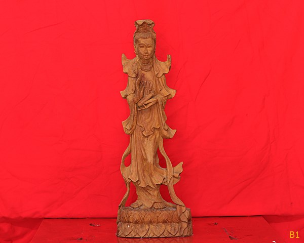 พระบูชาเจ้าแม่กวนอิม สูง 25 นิ้ว