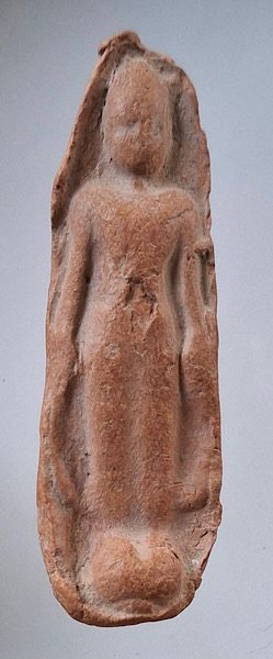 พระเนื้อดินเผา เก่าๆ ไม่ทราบที่