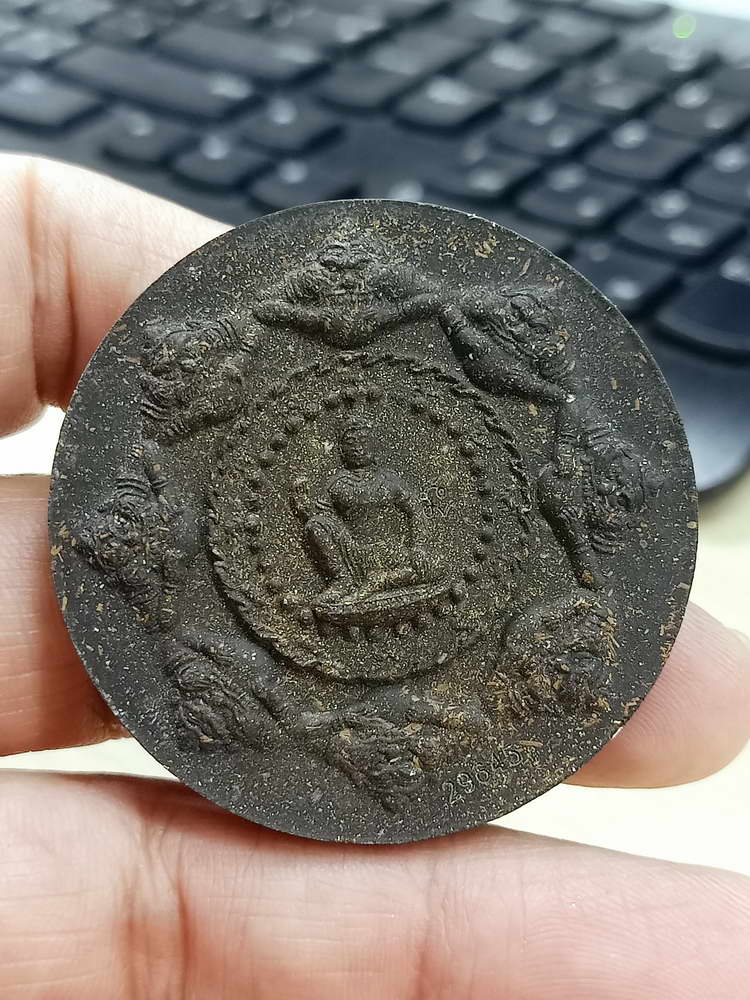 4-738 องค์พ่อจตุคามรามเทพ รุ่นนารายณ์แปลงรูป เสกดีหลายวาระ 2550 ขนาด 5 cm. กล่องเดิม