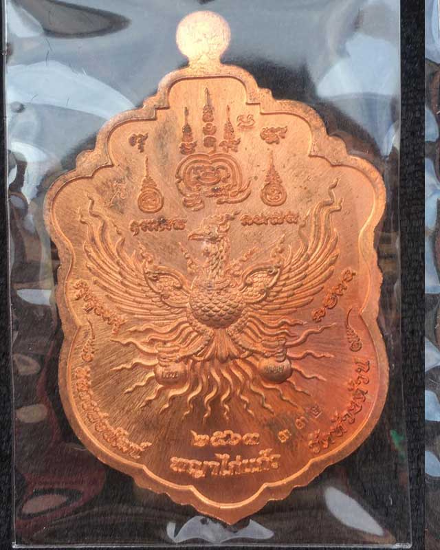 หลวงพ่อพัฒน์ ปุญฺญกาโม วัดห้วยด้วน จ.นครสวรรค์ รุ่น พญาไก่แก้ว 2