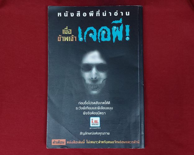 (ปิด59-)เมื่อข้าพเจ้าเจอผี รวมเรื่องผีเรื่องจริง ที่เราอยากให้คุณอ่าน 14.5x21.5ซ.ม. 240หน้า (มือ2)