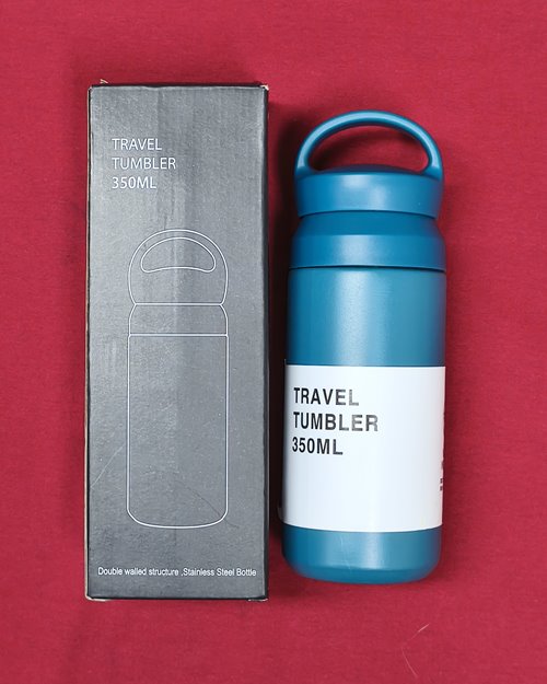 (ปิด69) แก้วน้ำสแตนเลส เก็บอุณหภูมิร้อน-เย็น 350ml (สภาพไม่ได้ใช้) (ใบที่2)