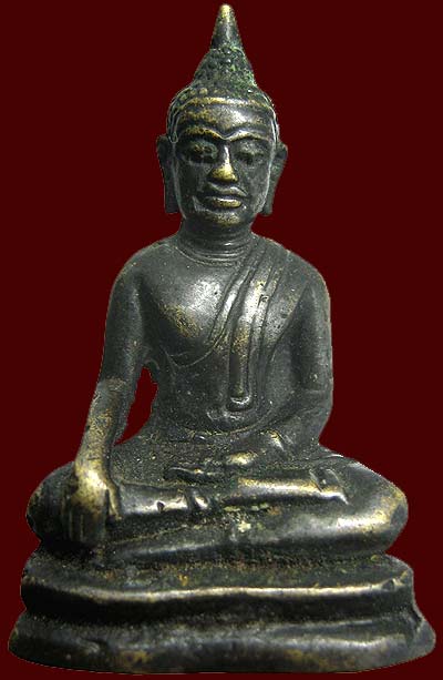 *พระพุทธหล่อตัน เนื้อทองเหลือง*