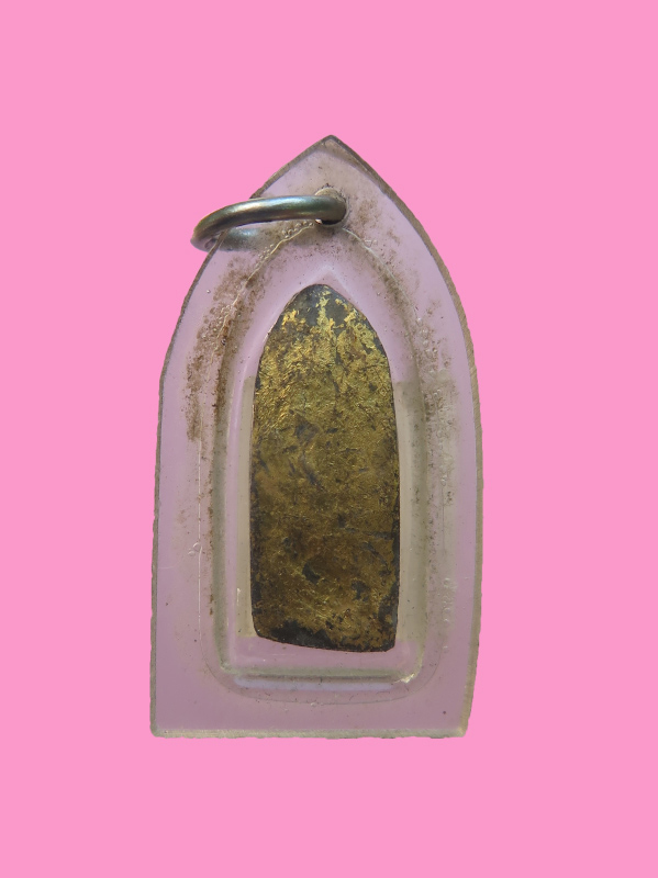 พระลีลา เนื้อชินจิ๋ว ปิดทอง