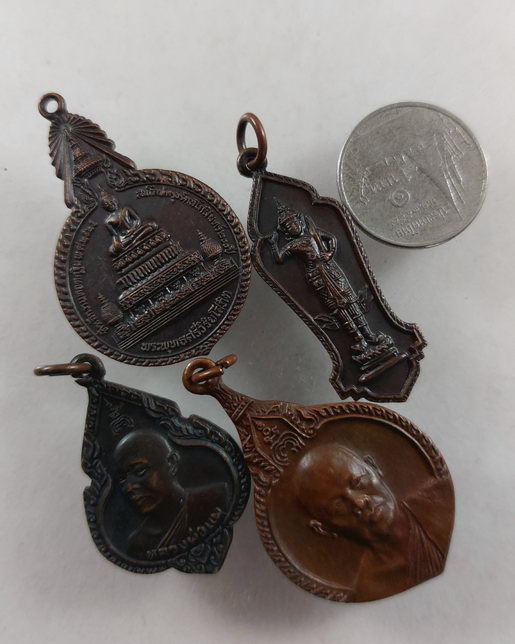 " เหรียญ หลวงพ่อแพ วัดพิกุลทอง จ.สิงห์บุรี 4 เหรียญสวยๆครับ "