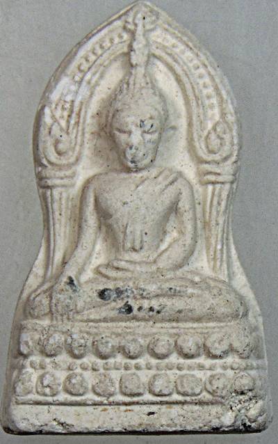 ๒๐ พระพิมพ์ชินราชใบเสมา หลวงพ่ออำนาจ เขาสามล้าน ชุมพร เนื้อผง