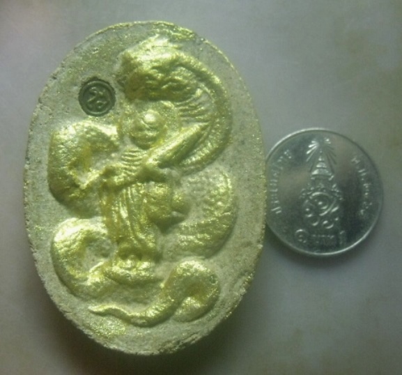 **เบาๆ**พระสิวลี เนื้อผง พ่อท่านเขียว วัดห้วยเงาะ จ.ปัตตานี **หลังยันต์ ฝังโค้ด สวยๆ