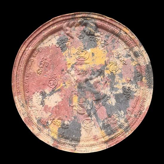 เคาะแรกแดง...ปาฏิหาริย์ ราชันดำ...ลายก้นครกปัดสามกษัตริย์ กล่องเดิม / ส่ง ems