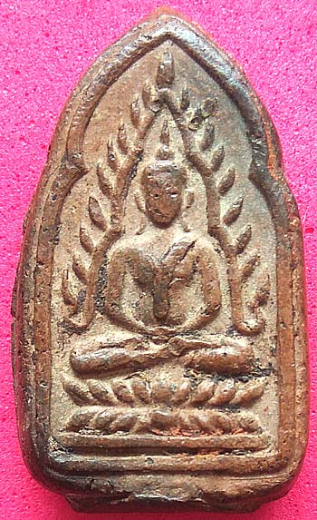 *พระกรุวัดบางยี่หน สุพรรณบุรี พิมพ์พุทธชินราช หลังพระสอง เนื้อดิน*