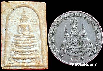 *สมเด็จฯฐานขาโต๊ะ หลังยันต์ พิมพ์คะแนน รุ่นแรก ปี๒๕๑๖ หลวงปู่หนู วัดทุ่งแหลม ราชบุรี*