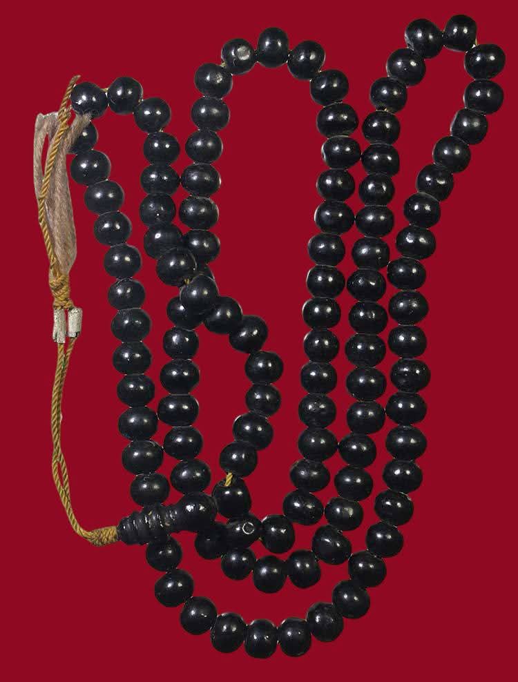 สร้อยประคำ 108เม็ด+เหรียญ ลพ.อุตตมะ วัดวังก์วิเวการาม จ.กาญจนบุรี