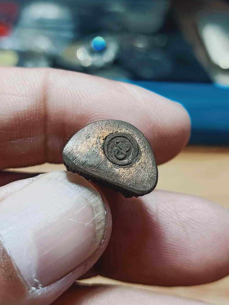 4-118 รูปหล่อหลวงพ่อโคนสมอมหาลาภ แช่น้ำพระพุทธมนต์ วัดนาคกลางวิหาร บางกอกใหญ่ กรุงเทพ ทด. กล่องเดิม