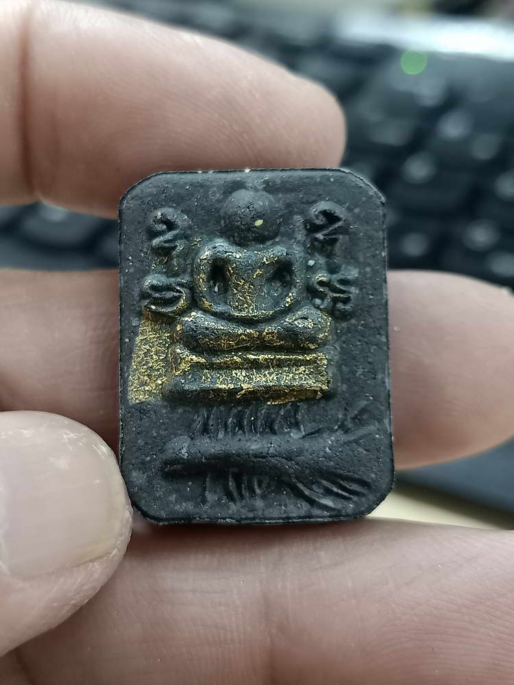 4-537 พระผงเจ้าสัว 5 แผ่นดิน หลวงพ่อพัฒน์ วัดห้วยด้วน จ.นครสวรรค์ หมายเลข 177 กล่องเดิม