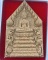 พระพุทธเจริญทรัพย์ หลวงปู่มหาศิลา สิริจันโท เนื้อรวมผงว่านผงพุทธคุณ  หลวงปู่เมตตาออกแบบยันต์
