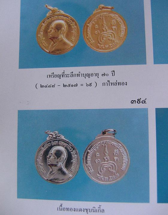 เหรียญกรรมการ ที่ระลึกทำบุญอายุ 70ปี พิมพ์เล็ก หลวงพ่อแพ เนื้อทองแดงชุบนิเกิ้ล ปี17...เคาะเดียวแดง..