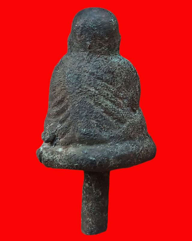 แท้ๆ จากวัด !! รูปหล่อหลวงพ่อเงิน รุ่นปืนแตก วัดคงคาราม (บางคลานใต้) ตัดจากช่อกรรมการ ปี 2528 (4)