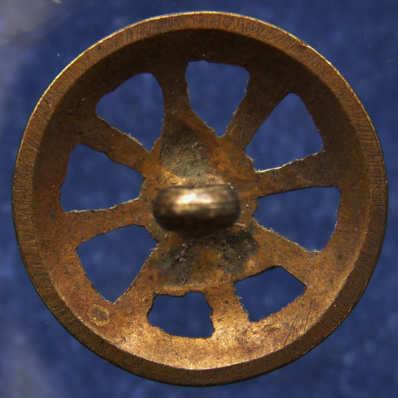 เก่าๆ !! เหรียญเม็ดกระดุมพุทธธรรมสมาคม อหิสา ปรโม ธัมโม