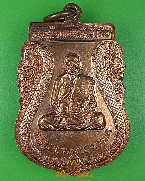 เหรียญหลวงพ่อปั้น หลวงพ่อล้วน วัดพิกุล อยุธยา .C15.