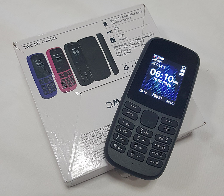 มือถือปุ่มกด TWC 2ซิม ทุกค่าย ใหม่ๆเลย มีวิทยุ ไฟฉาย แบตอึด อุปกรณ์ครบยกกล่องเลยครับ