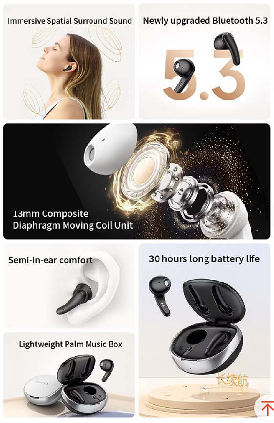 หูฟังบลูทูธไร้สาย awei ของใหม่ ดีไซน์สวย เสียงดี เบสแน่น กลางชัด แหลมใส คุยชัดเจน ของแท้ ใหม่ๆเลย