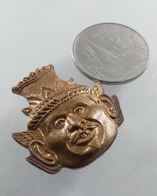 " เศียร พระภรตมุนี พ่อแก่ หลวงพ่อสอน วัดศาลเจ้า จ.ปทุมธานี ตอกโค๊ต สวยๆครับ "