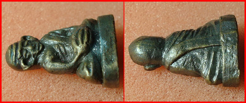 หลวงพ่อวัดเคียน รูปหล่อลอยองค์ รุ่นยกช่อฟ้าอุโบสถ วัดไตรรัตนกร อ.ไชยา จ.สุราษฎร์ธานี