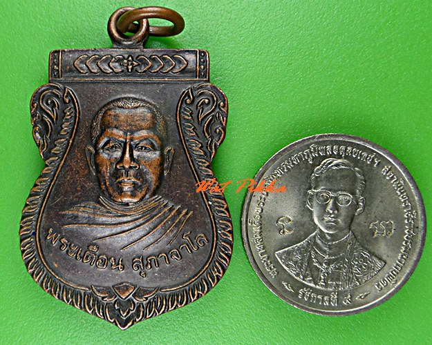 เหรียญพระเตือน วัดรังสิต ปทุมธานี .C620.